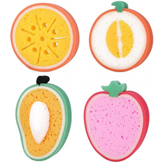 Sponge shower Babies Fruites Orange