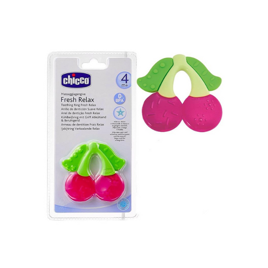 Chicco Fresh Relax Cherry Teether 4m+