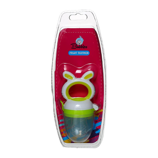 Bubbles Fruit Teether Green