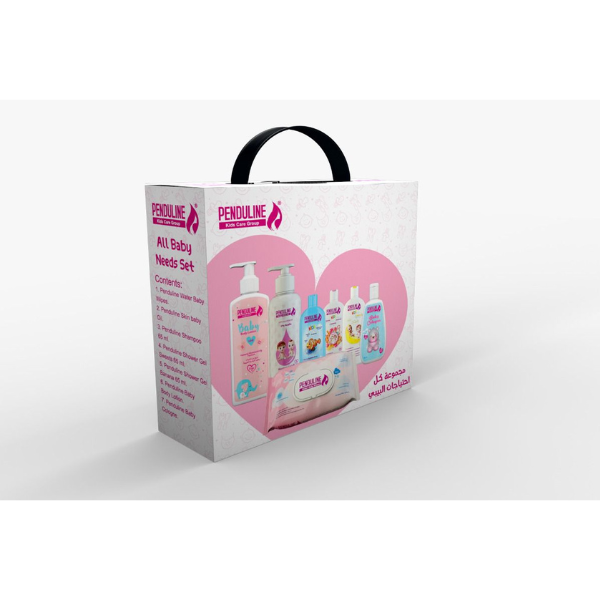 Penduline All Baby Needs Set (Wipes - Baby Oil - Shampoo - Shower Jel - Lotion)