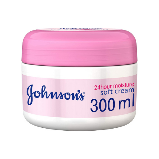 Johnson's Body Cream 24 HOUR Moisture Soft, 300ml