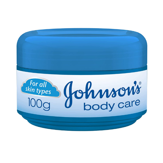 Johnson's Body Care, Moisturizing Cream, All Skin Types, 100g