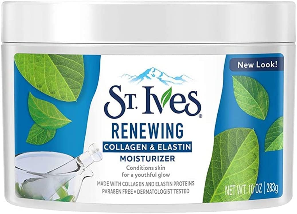 St. Ives Facial Moisturizer Renewing Skin Collagen & Elastin 283g