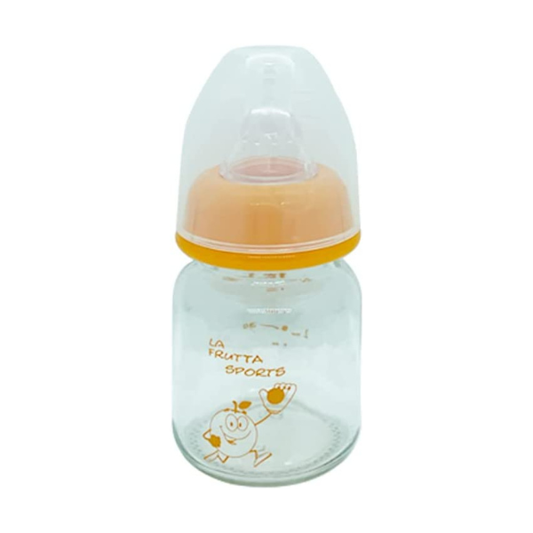 la Frutta Feeding Bottle 60 ml Glass Orange