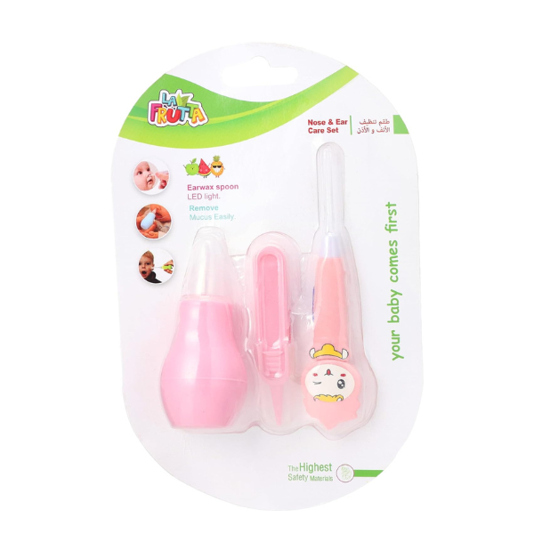 La Frutta Nose & Ear care Baby set Pink