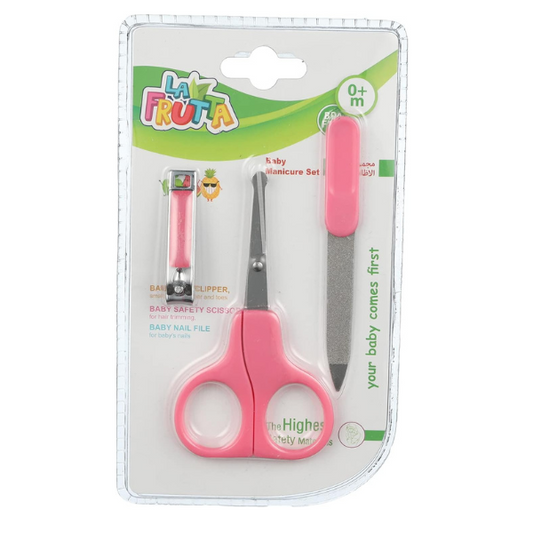 LaFrutta Baby Manicure set Pink