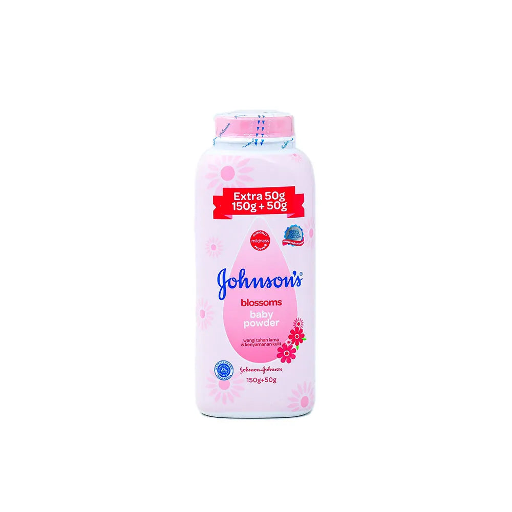 Johnson's Blossoms Baby Powder 150gm with Extra 50gm