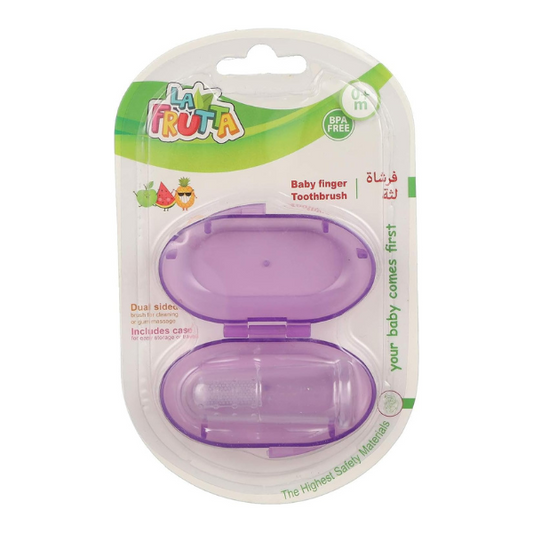 La Frutta Baby Finger Toothbrush - Purple