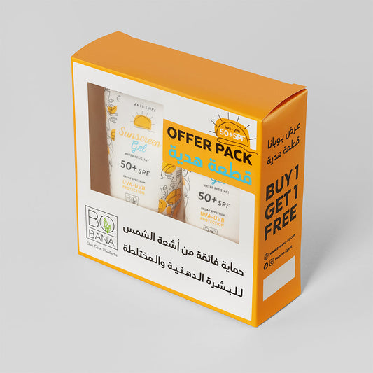 Bobana Sunscreen Gel 150 ML (1+1 Free)