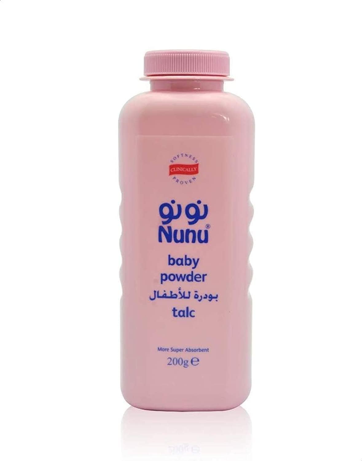 Nunu Baby Powder Talc 200g